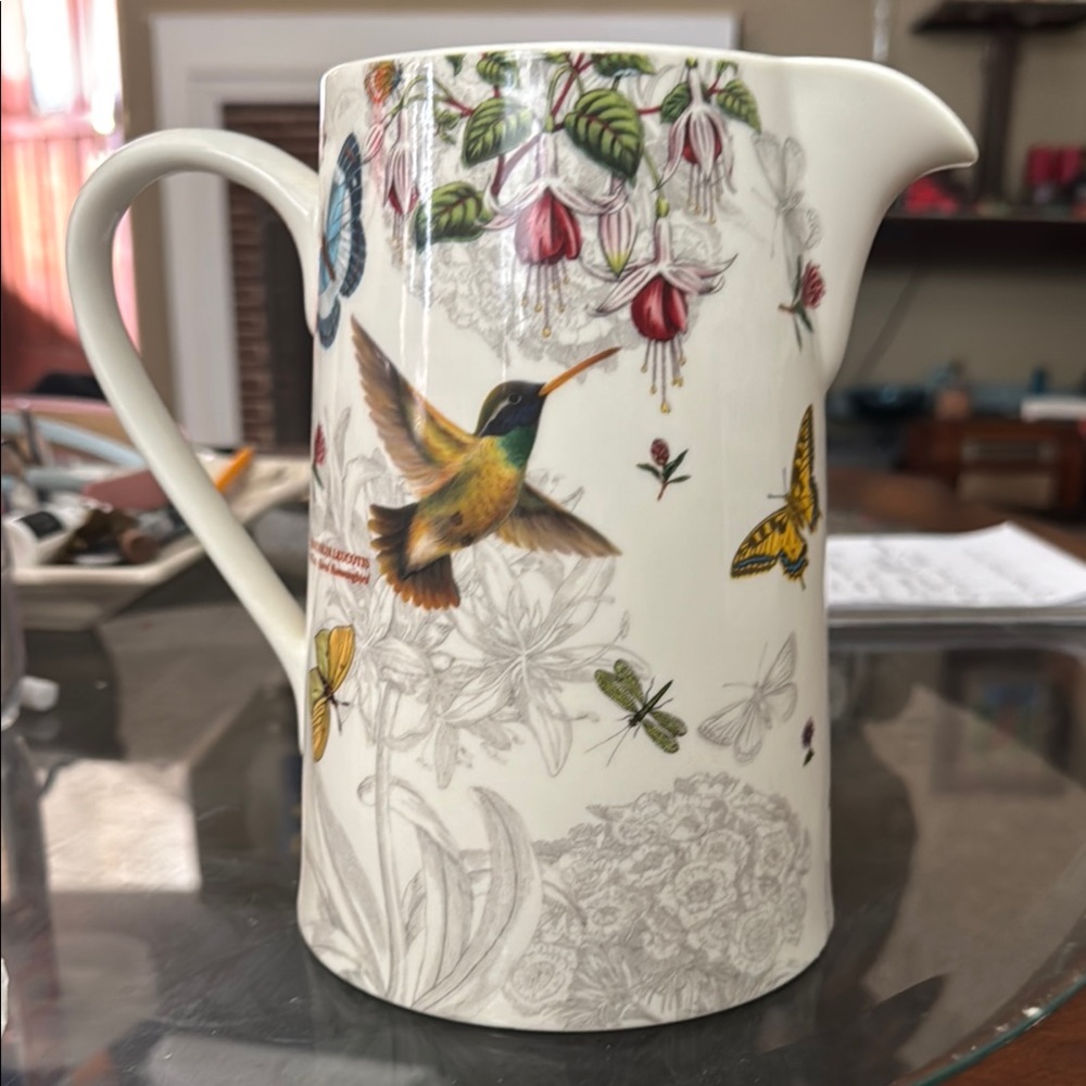 Portmeirion Botanic Hummingbird Pitcher